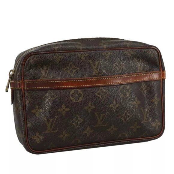 Louis Vuitton Handbags - LOUIS VUITTON Monogram Compiegne 23 Clutch Bag M51847 LV Auth ti2614